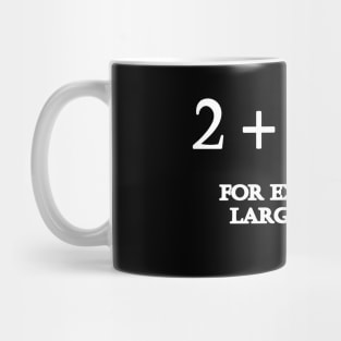 Funny One-Liner Math Joke Mug